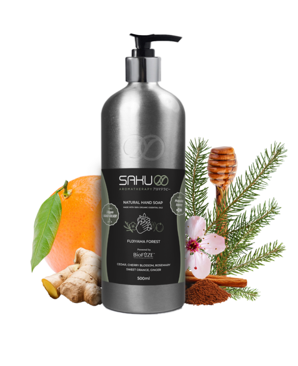 Natural Liquid Hand Soap by Saku Aromatherapy